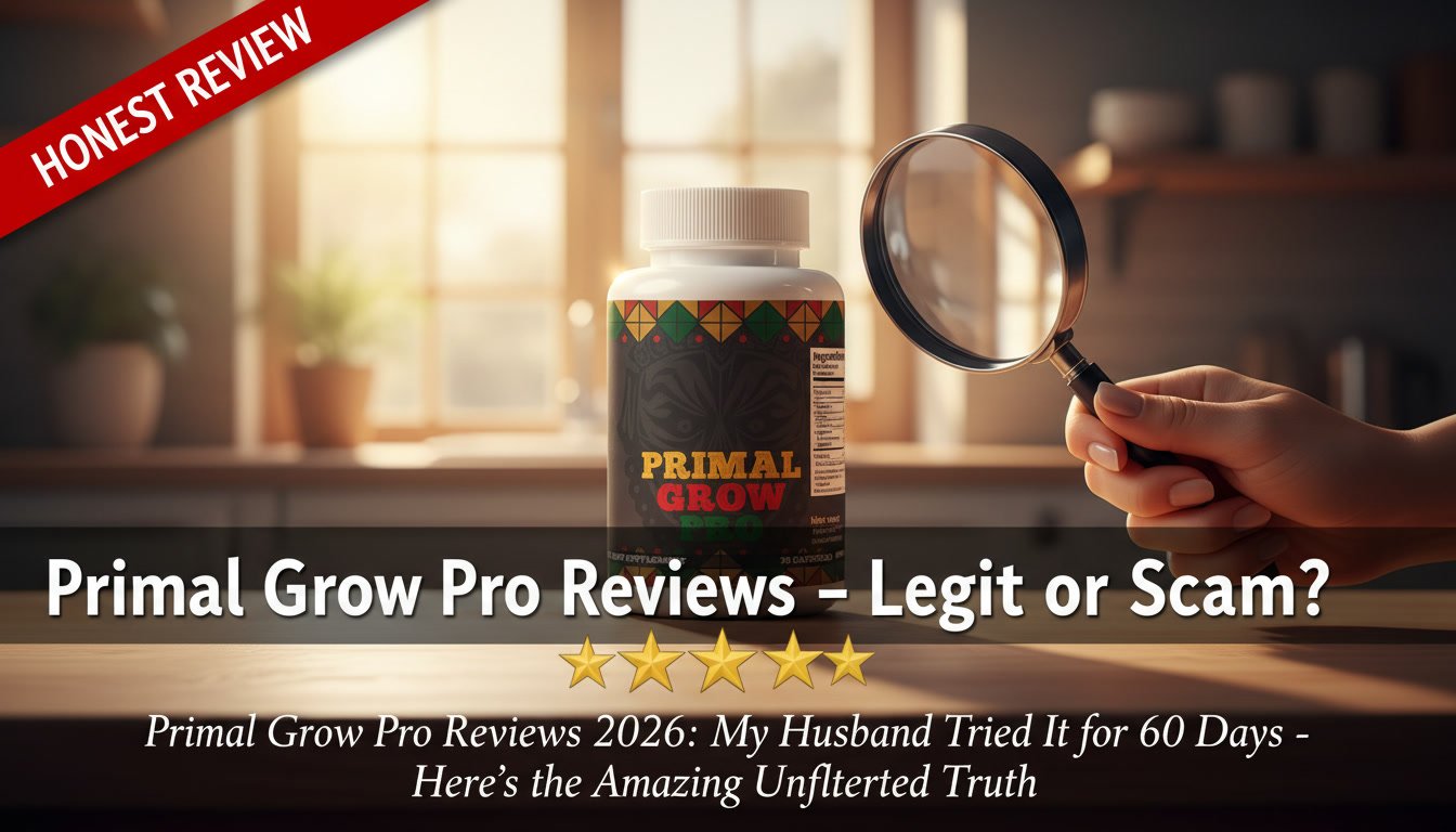 Primal Grow Pro Reviews 2026: My Husband Tried It for 60 Days – Here’s ...